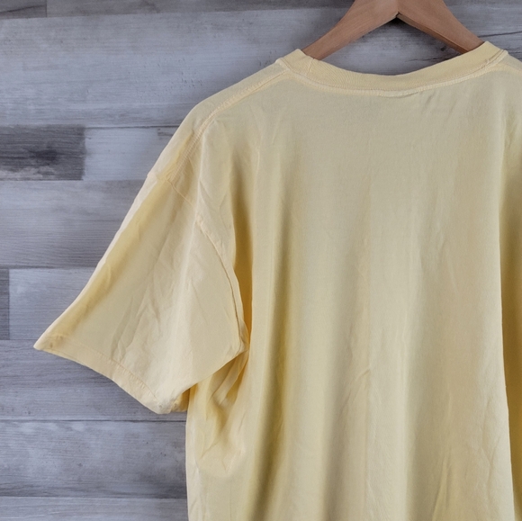 "Sweet Lemon Time* Comfort Colors Pastel Yellow Ring Spun Tee Size XL NWOT - Picture 8 of 11